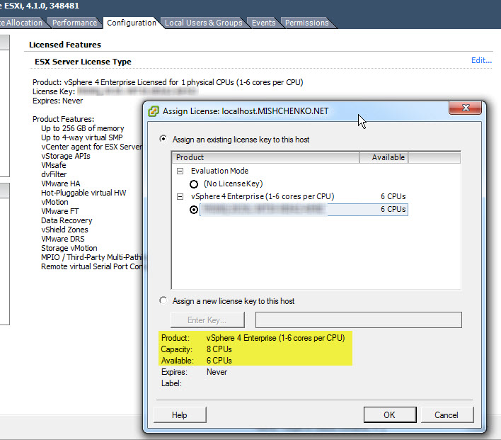 VSphere Core Limits3