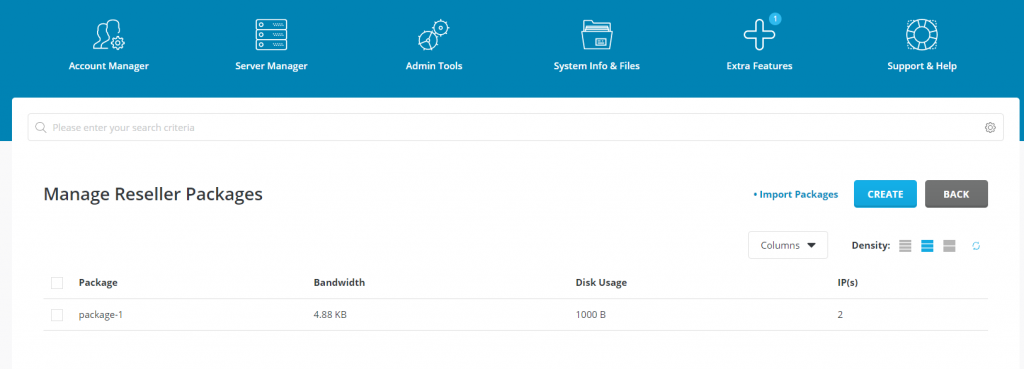 Direct Admin Vm Help Screenshot